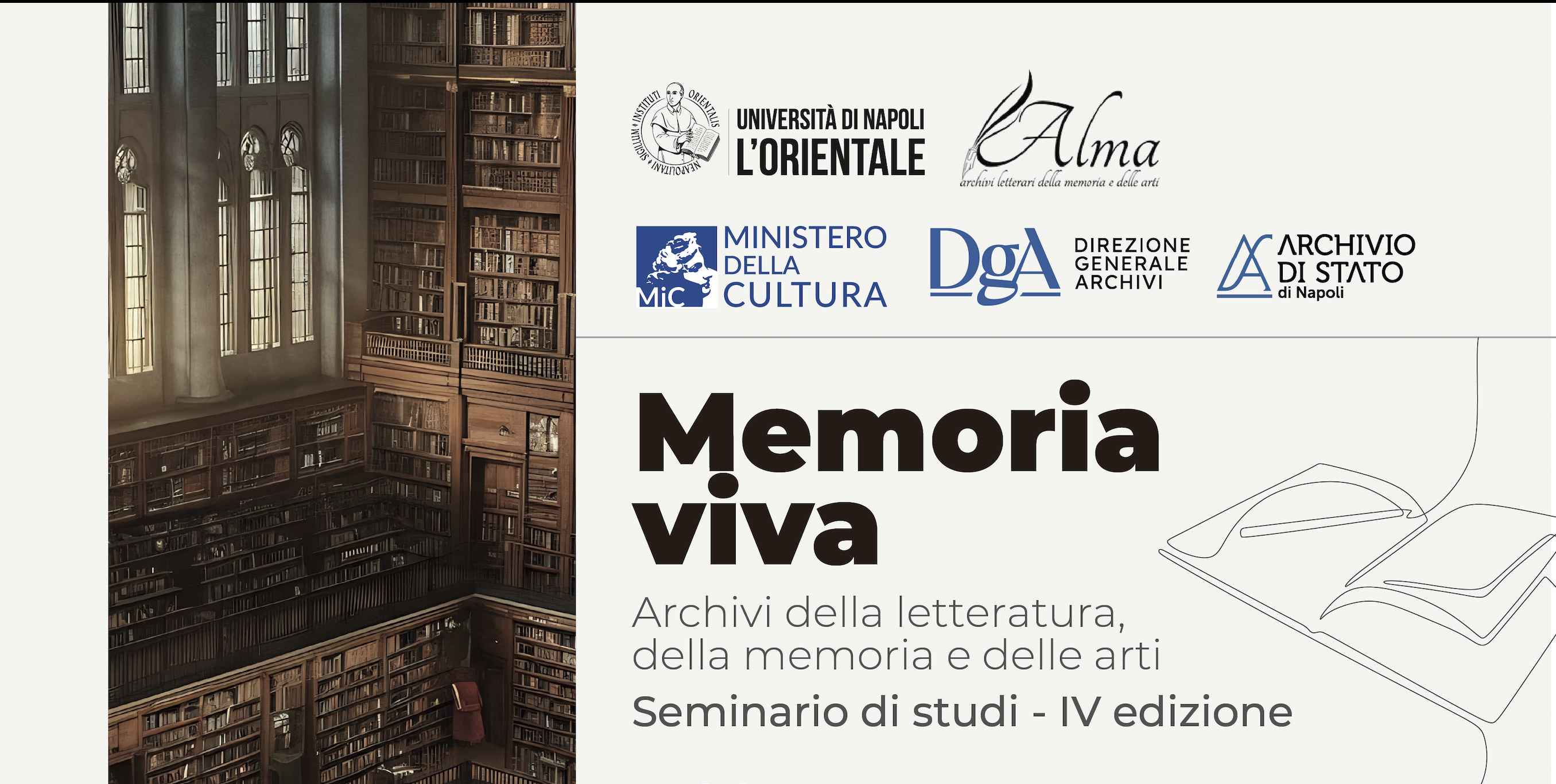 Ciclo di seminari "Memoria Viva" - IV edizione